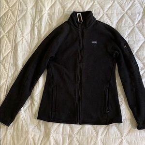 Patagonia Black Full Zip Better Sweater